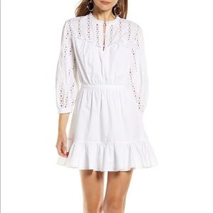 White Eyelet dress. NEW WITH TAGS.